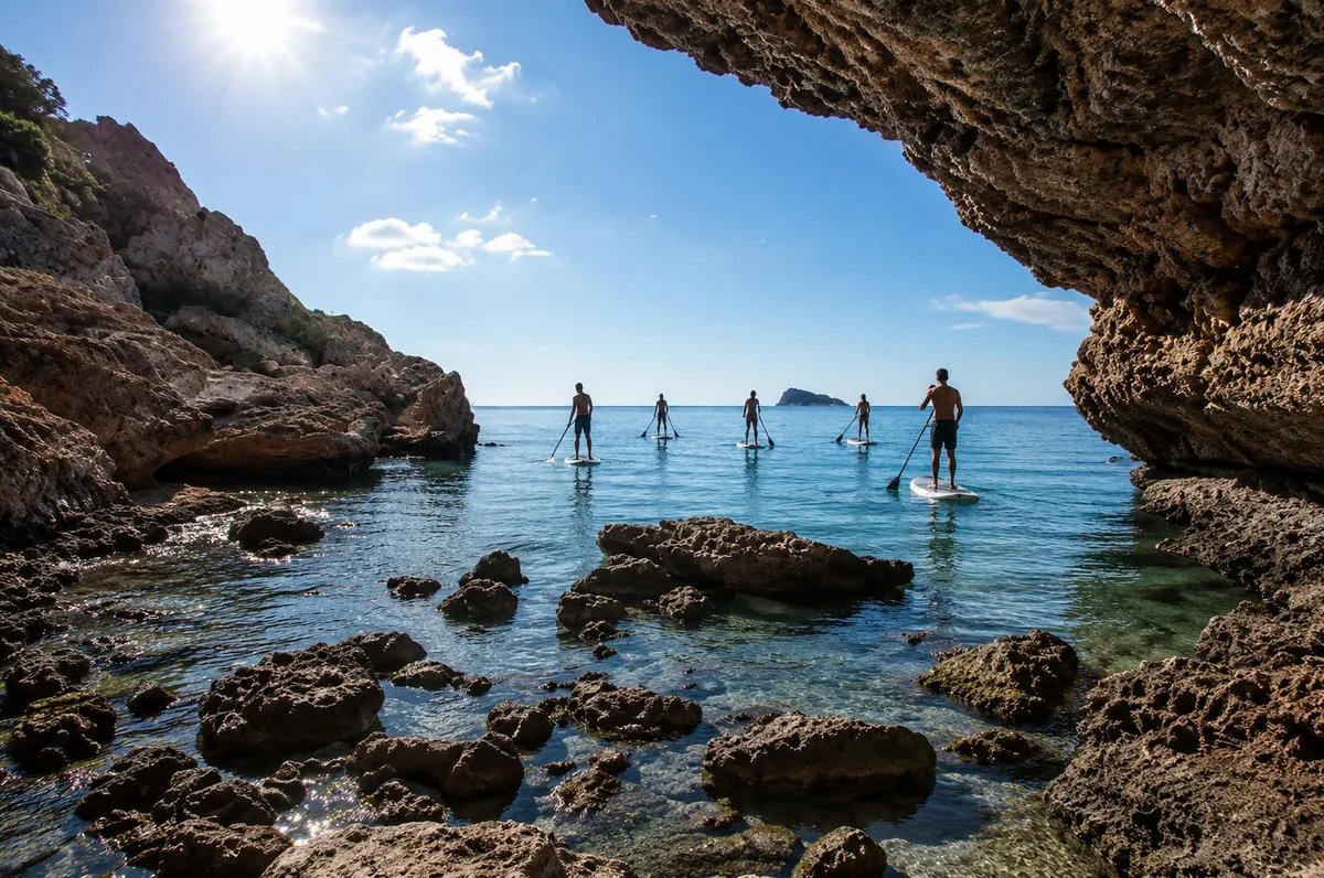 Travesías guiadas en paddle surf por Sierra Helada